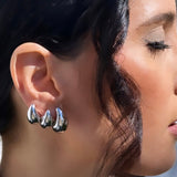 925 Sterling Silver Drop Earrings