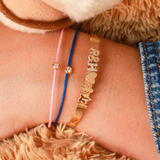 Personalize Your 14K Solid Yellow Gold Bangle – Size 6”