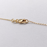 14K Solid Yellow Gold Basic Rolo Chain