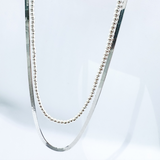 925 Sterling Silver 4mm Herringbone Chain