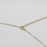 14K Solid Yellow Gold Adjustable Children Necklace