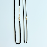 18K Gold Filled Colorful Enamel Box Chain Necklace