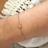 Customizable Heart Bracelet