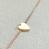 Customizable Heart Bracelet