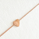Customizable Heart Bracelet