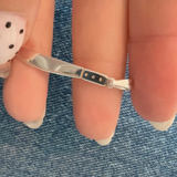 925 Sterling Silver or 14K Yellow Gold-Plated Custom Engravable Machete Pendant