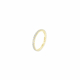 18K Solid Gold Diamond Pinky Ring
