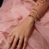 Custom Rainbow Bracelet – Personalized & Colorful Jewelry