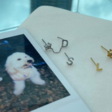 Custom Initial Paw Necklace