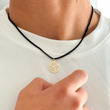 14K Solid Yellow Gold Volleyball Charm Pendant