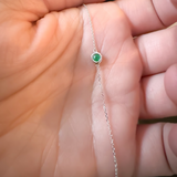 14K Solid Gold Birthstone Bezel Bracelet – Personalized Gemstone Jewelry