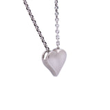 925 Sterling Silver Mate Mini Heart Pendant