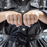 14K Solid Gold 5 Cubic Zirconias Ring