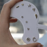 925 Sterling Silver Wings Earrings