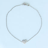 Customizable Heart Bracelet