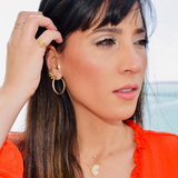 14K Solid Gold Tropical Alcala Leaf Ring