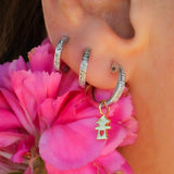 Customizable 14K Solid Yellow Gold Boy or Girl Pendant