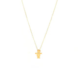 14K Solid Gold Adjustable Boy Necklace