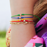 14K Solid Yellow Gold Paperclip Bracelet