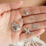 925 Sterling Silver Mate Mini Heart Pendant