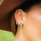 925 Sterling Silver Huggie Hoops