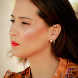 925 Sterling Silver Plain Huggie Hoops