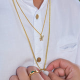 14K Yellow Gold Elephant Pendant