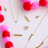 Customizable 14K Solid Yellow Gold Boy or Girl Pendant