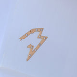 14K Solid Yellow Gold Enhancer Charm Pendant Lock