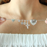 925 Sterling Silver Mate Mini Heart Pendant