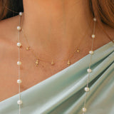 14K Solid Yellow Gold Under The Sea Necklace