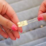 14K Solid Yellow Gold Customizable Unisex ID Bracelet