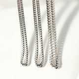 925 Sterling Silver Cuban Chain