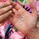 925 Sterling Silver Enhancer Charm Pendant Lock