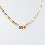 Custom Year Necklace