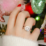 925 Sterling Silver CZ Signet Ring