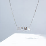 MAMA Necklace with Diamond