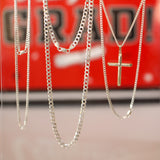 925 Sterling Silver Curb Link Chain