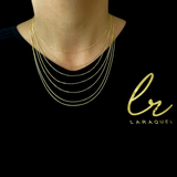 14K Solid Yellow Gold Basic Rolo Chain