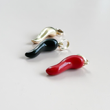 14K Solid Yellow Gold Small Horn Charm