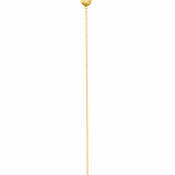     14K solid gold double Miraculous Medal necklace featuring two Italian Virgin Mary medals.