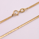 14K Solid Gold Chain Cuban Necklace