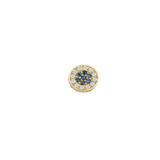 14K Solid Yellow Gold Customizable Bangle Size 8"