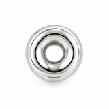 925 Sterling Silver Round Spacer Bead 6mm
