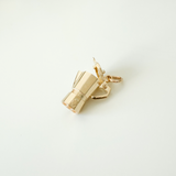 14K Solid Gold Coffee Pot Pendant – Greca