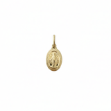 14K Solid Gold 15mm Miraculous Medal