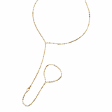 14K Solid Yellow Gold Clon Bracelet with CZ Bezel – Dainty Gold Jewelry