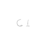925 Sterling Silver Marquise-Shaped Cubic Zirconia Single Earring