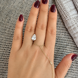 IGI Certified 2.02 CT E VS1 Pear Lab-Grown Diamond