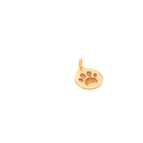 Custom Round Paw Pendant